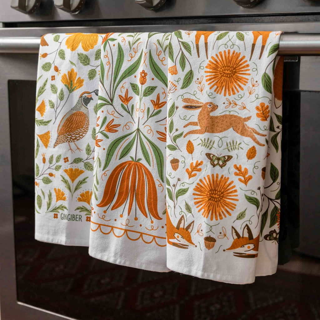Folk & Forest Tea Towel Bundle