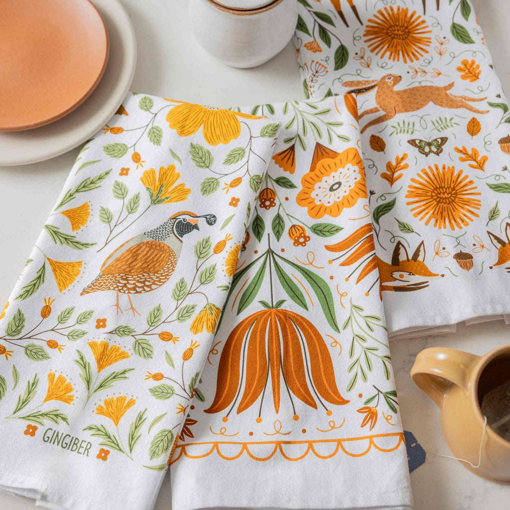 Folk & Forest Tea Towel Bundle