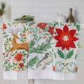 Poinsettia Trio Tea Towel Bundle