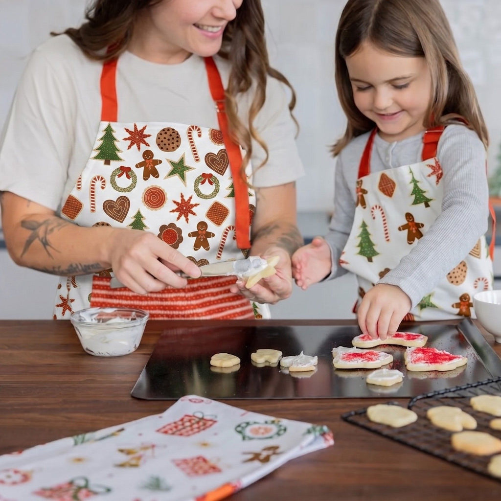 Mommy & Me Christmas Cookies Apron Bundle
