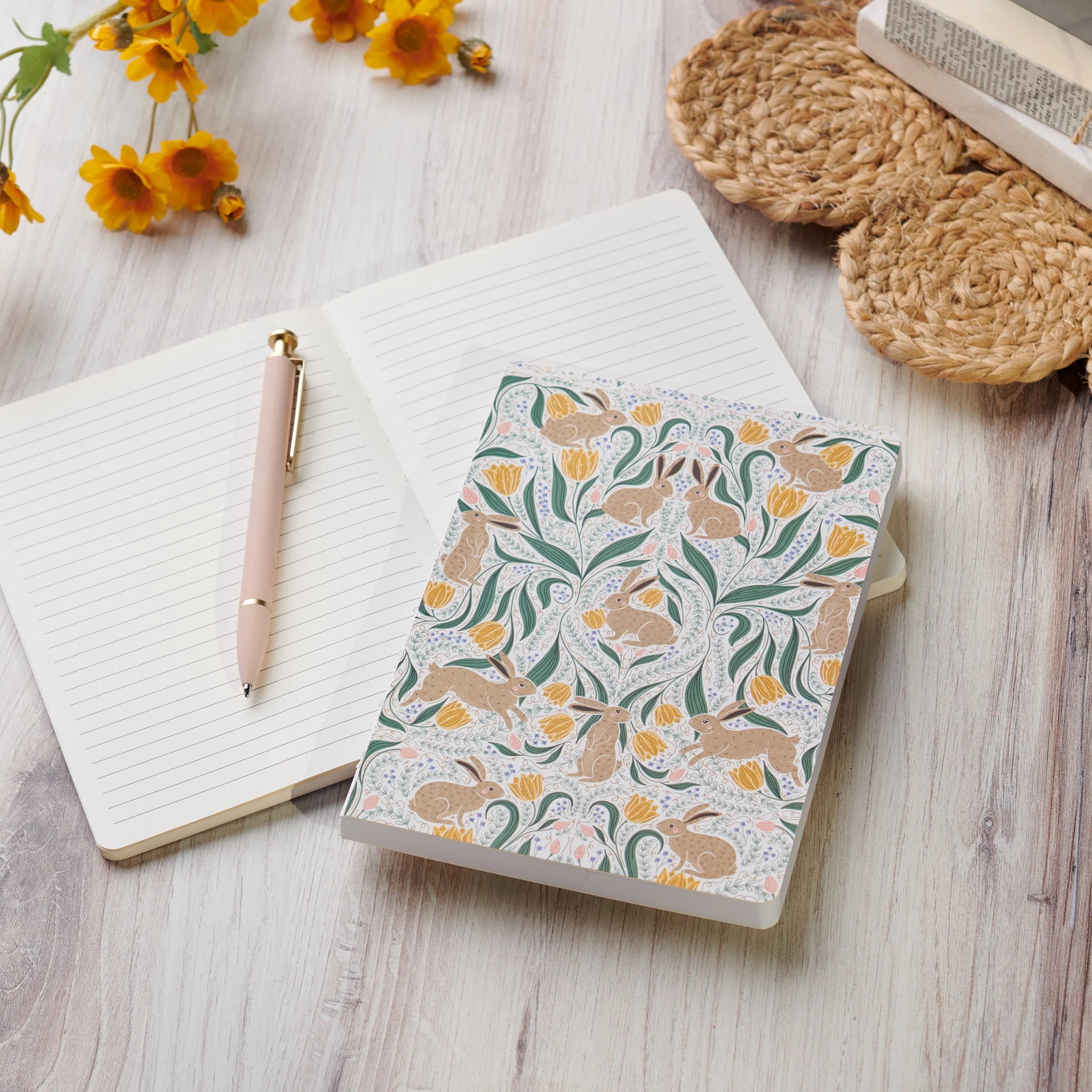 Rabbit Folk Art Journal