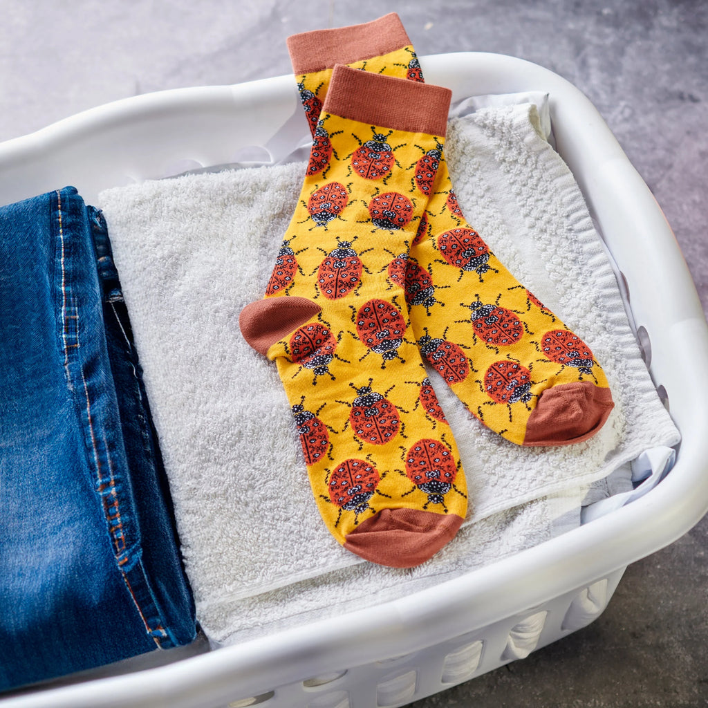 Ladybug Socks