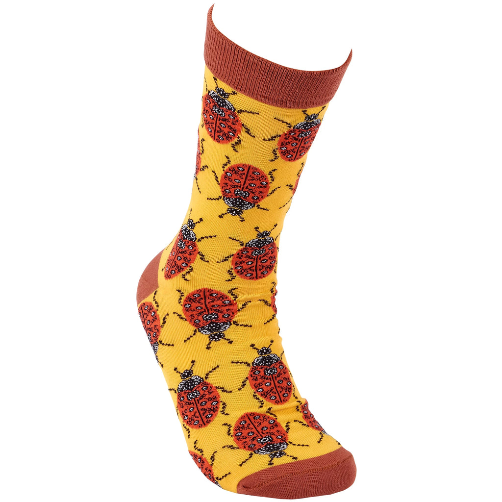 Ladybug Socks