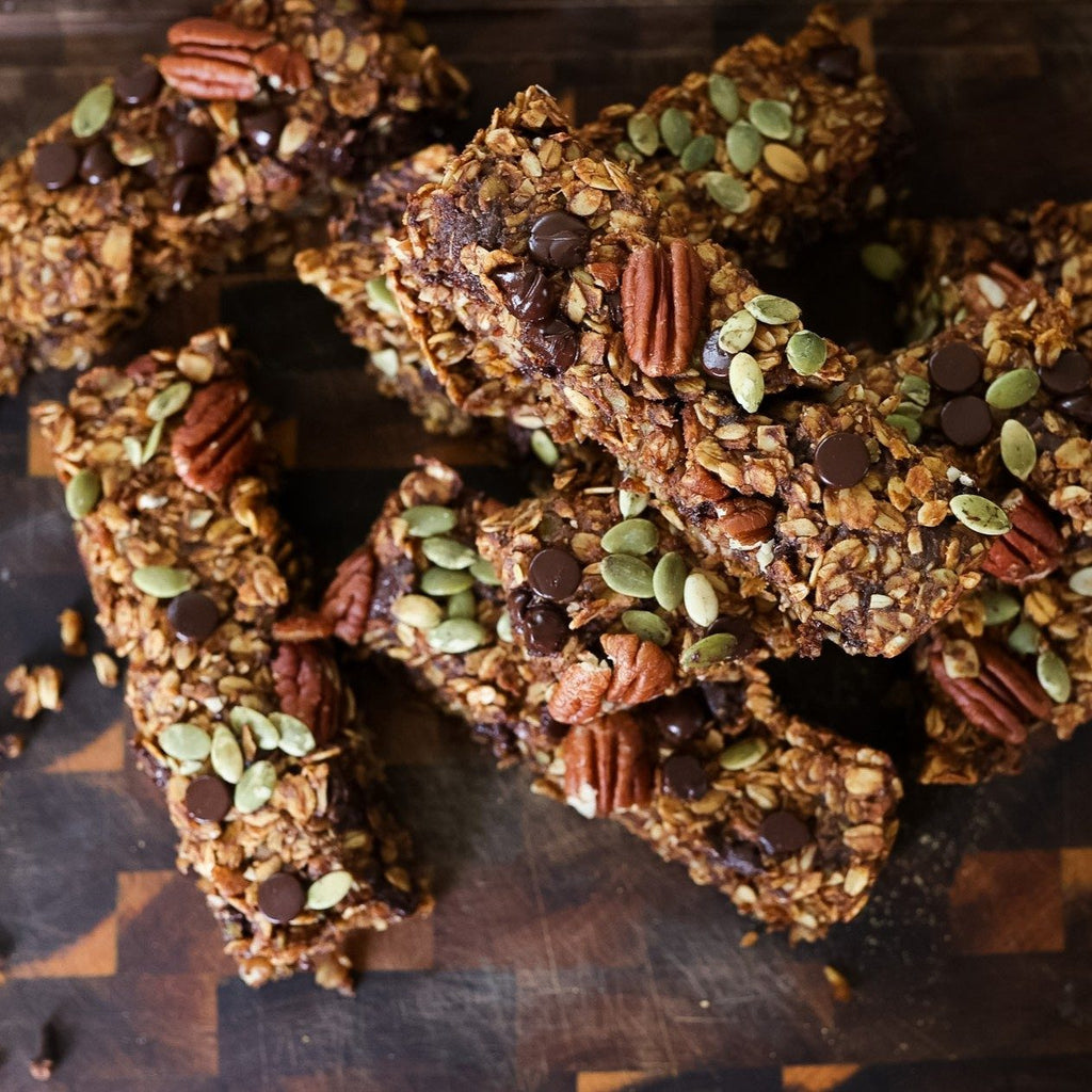 Pumpkin Spice Granola Bars Recipe