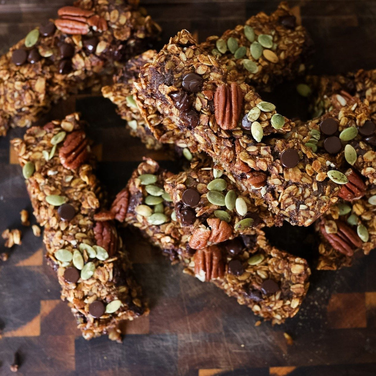 Pumpkin Spice Granola Bars Recipe