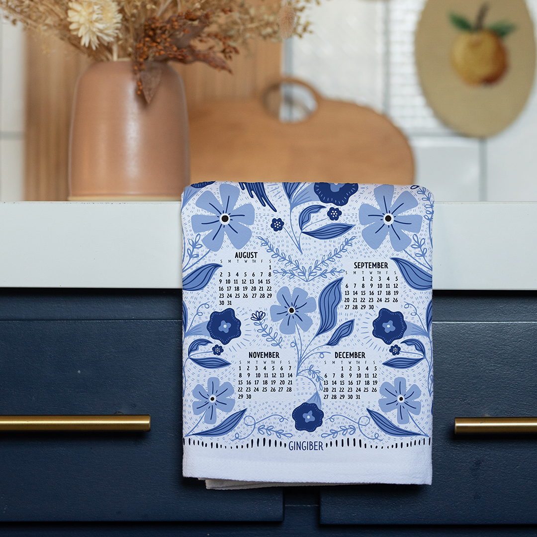 2026 Tea Towel Calendar