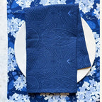 Dark Blue Nouveau Cloth Napkins