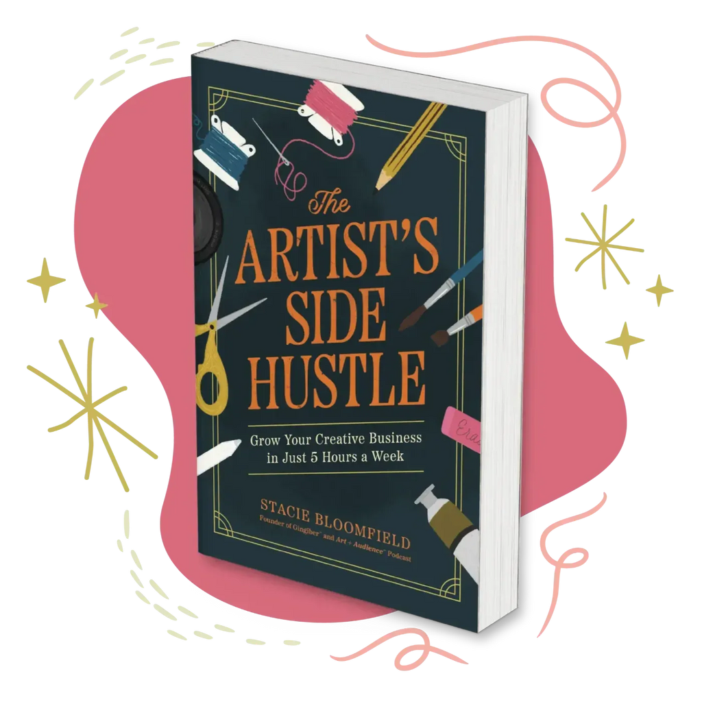 The Artist's Side Hustle Book - front cover 