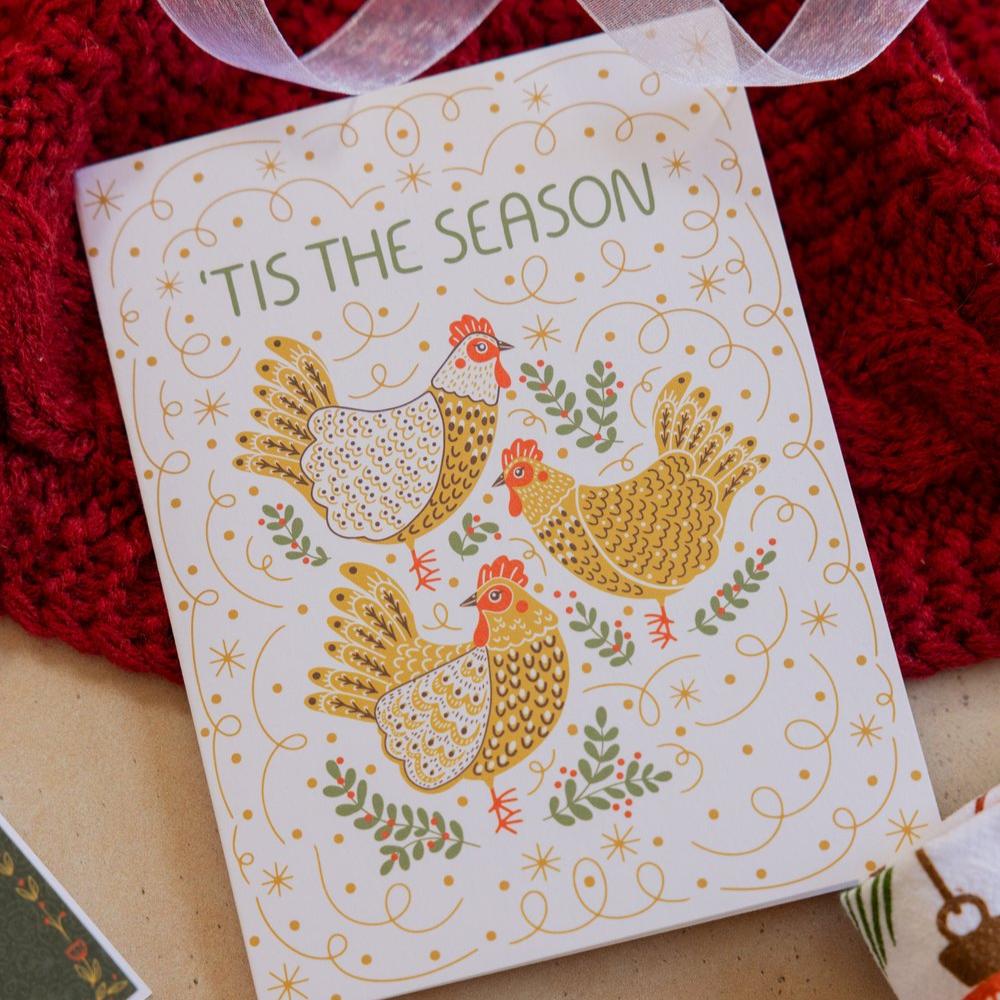 French Hens Card