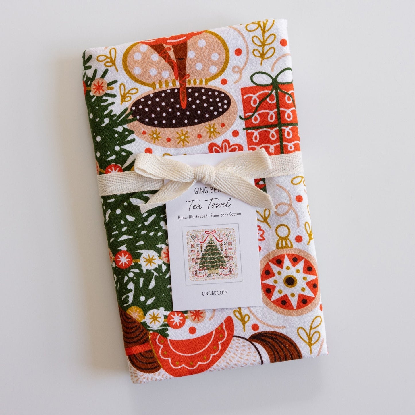 Christmas Tree Tea Towel