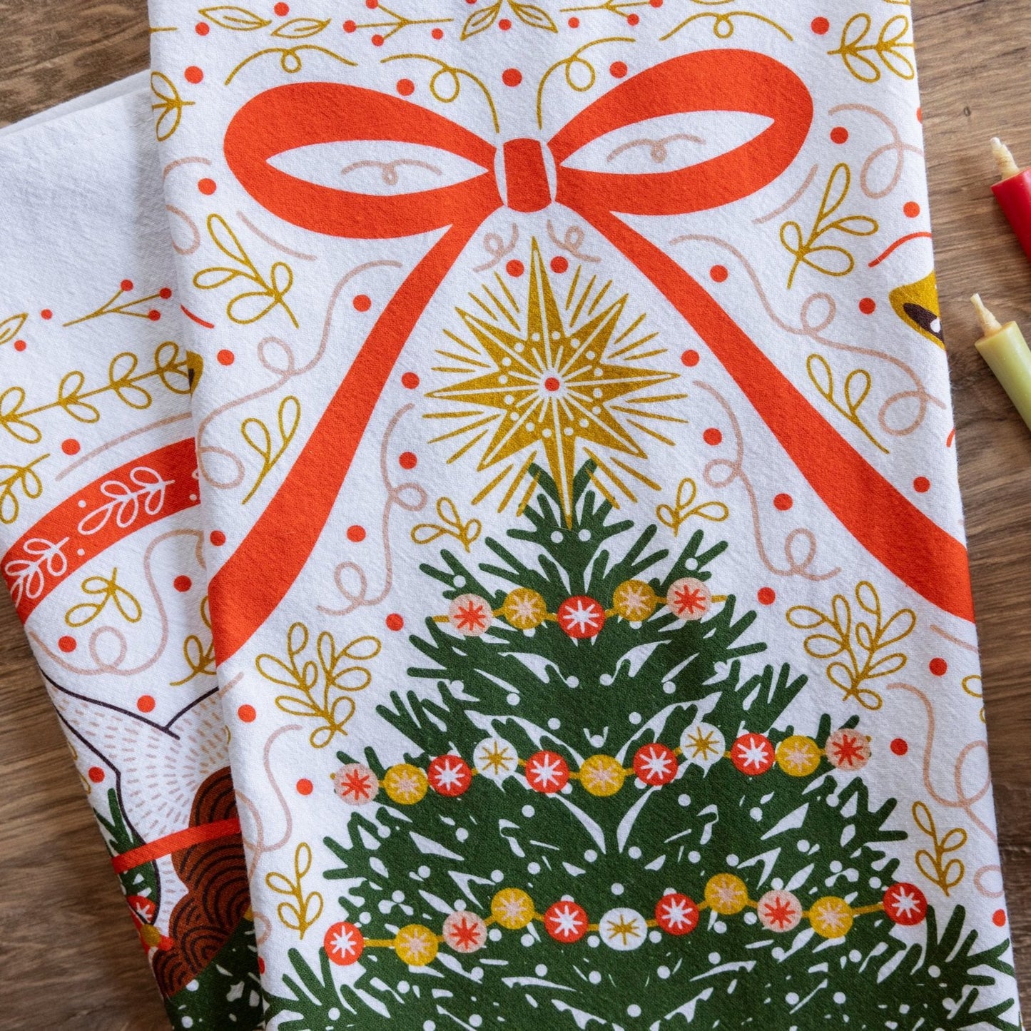 Christmas Tree Tea Towel