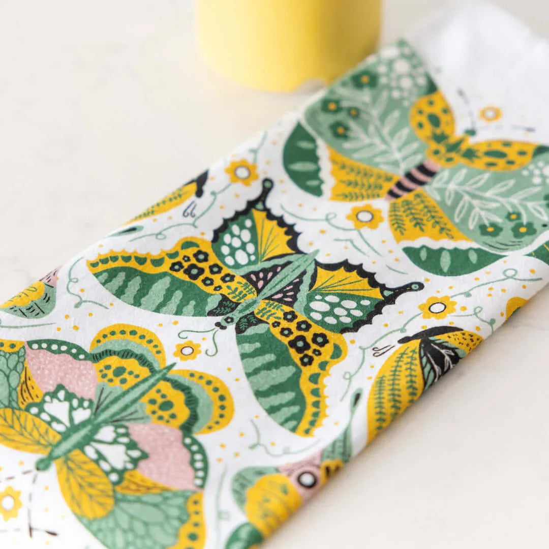 Night Butterfly Tea Towel - Gingiber