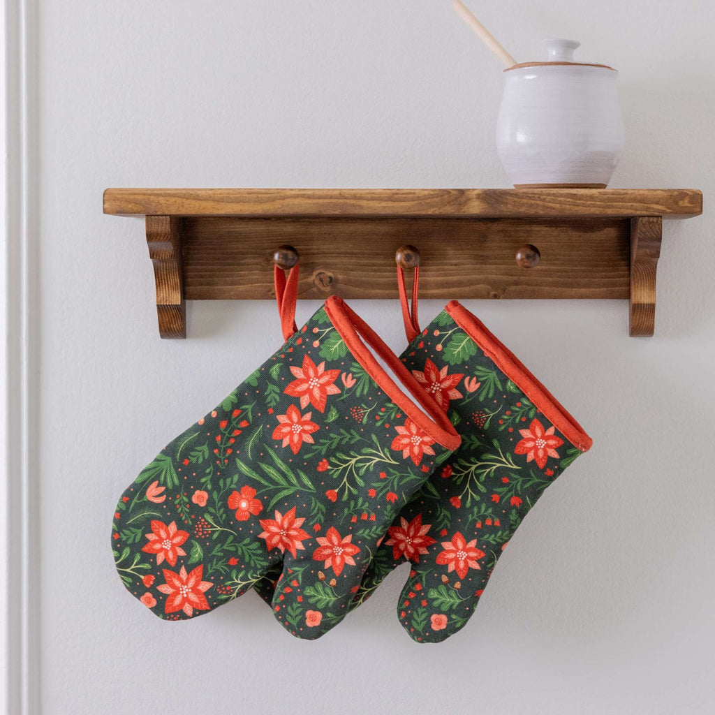 Christmas Forest Oven Mitts (Set of 2)
