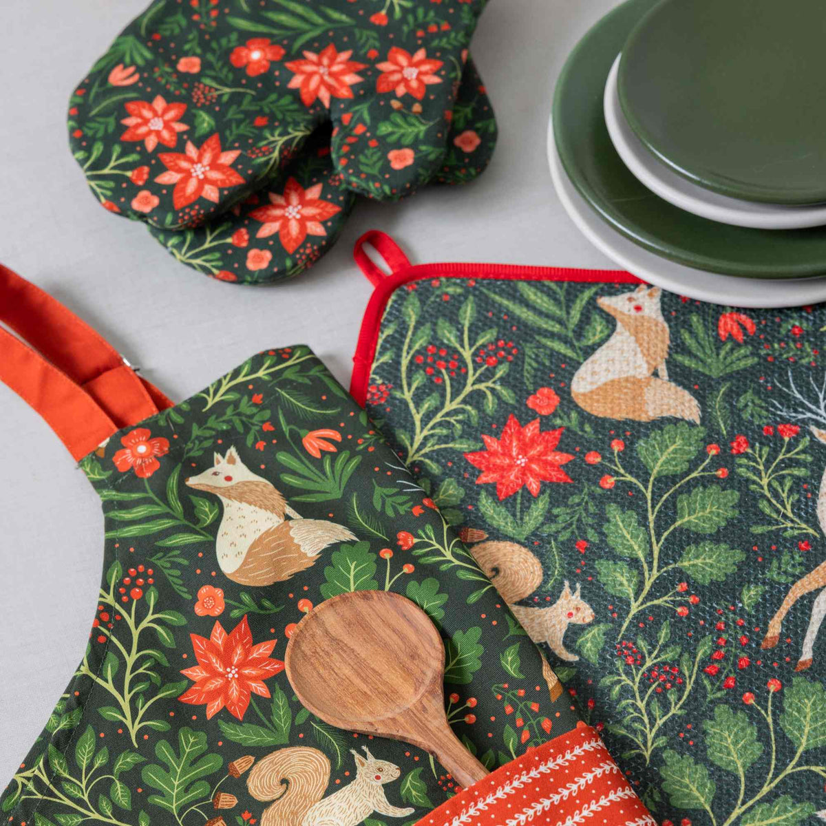 Christmas Forest Kitchen Bundle