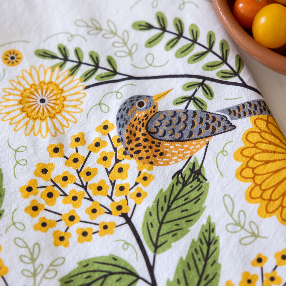 Mums & Robins Tea Towel