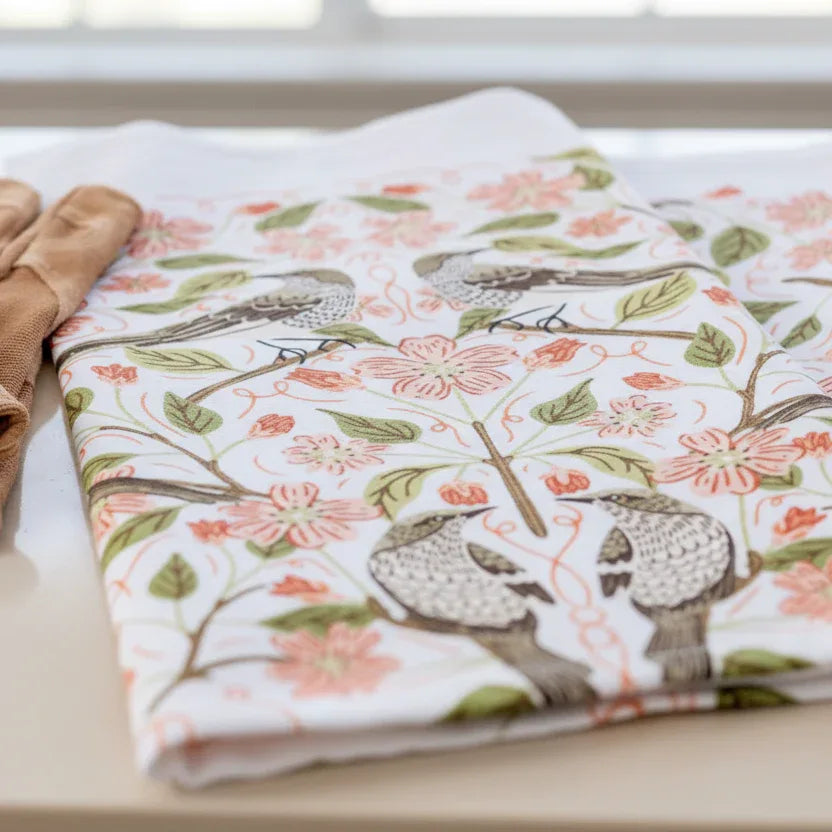 Apple Blossom Tea Towel - Gingiber