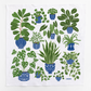Limited Time Houseplant Tea Towel