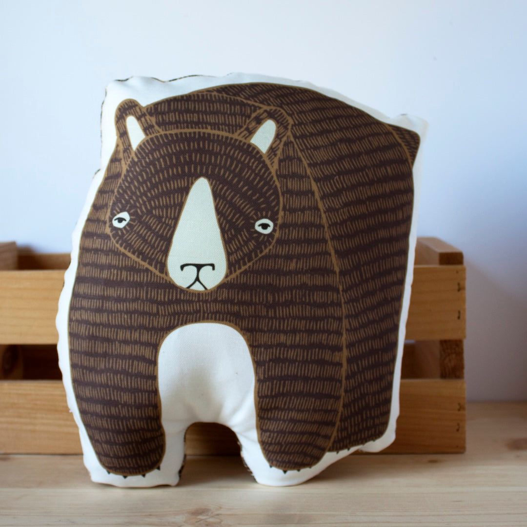 Brown Bear Pillow Kit