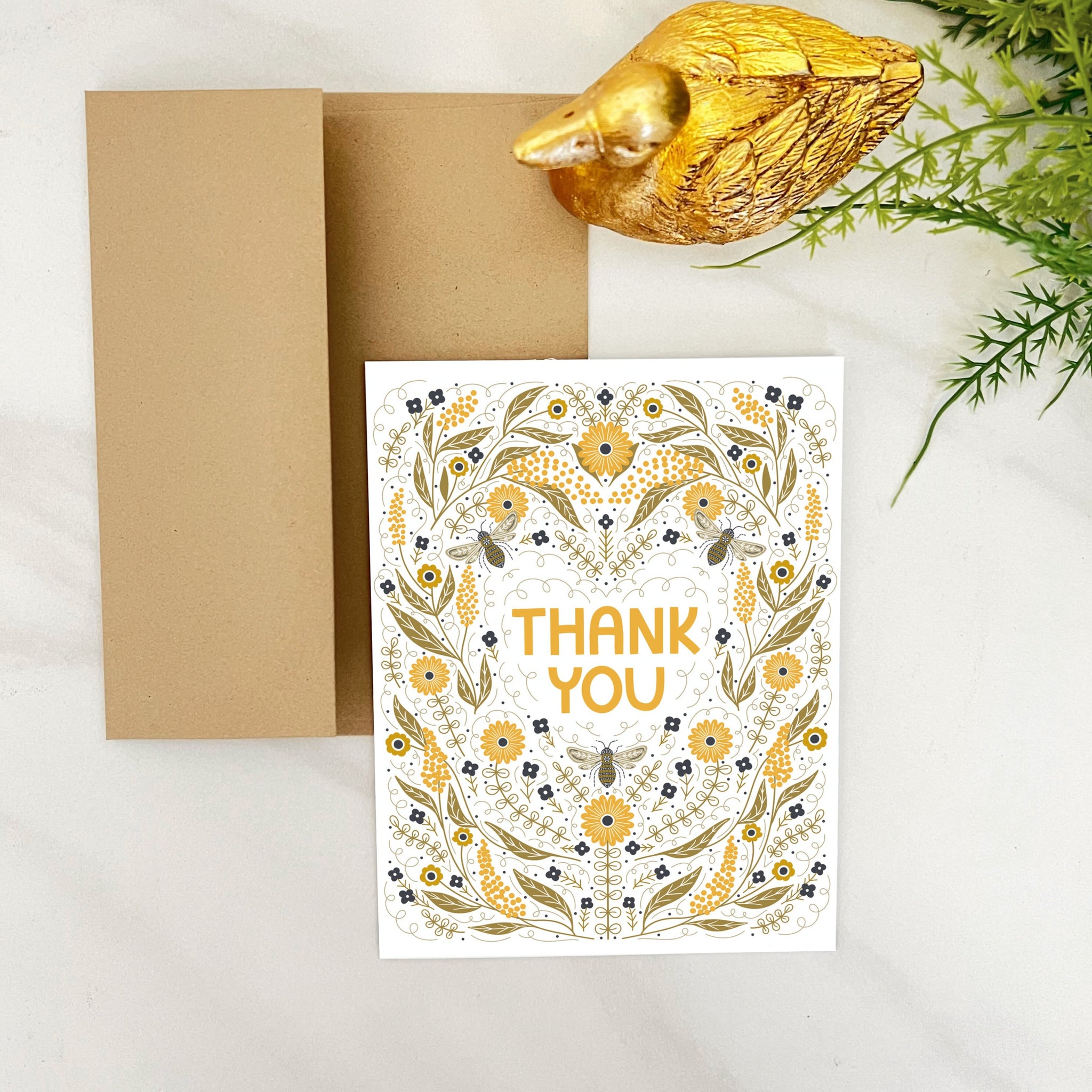 Thank You Bee Garden Card