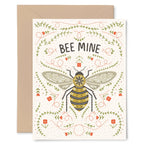 Bee My Valentine Card - Gingiber