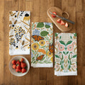 tea towel bundle with illustrated nature designs 