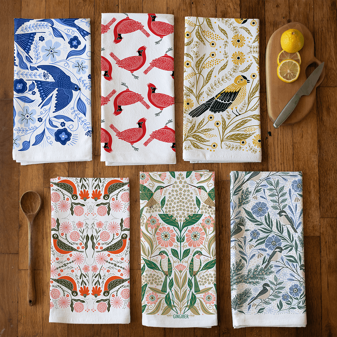 Big Birdie Tea Towel Bundle