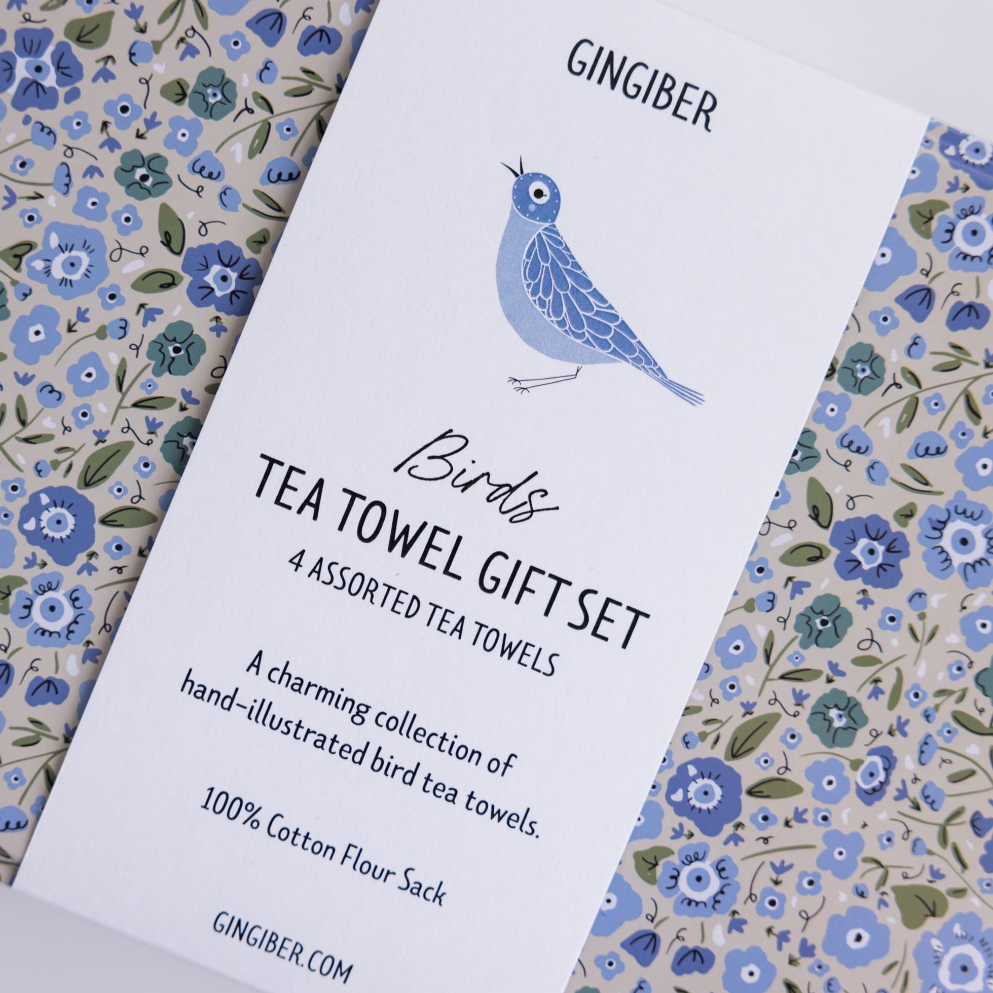 Bird Tea Towel Gift Set