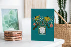 Birthday Flower Tin Card - Gingiber