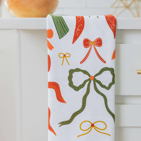 Bows Tea Towel