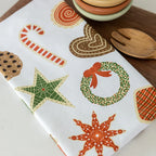Christmas Cookies Tea Towel - Gingiber