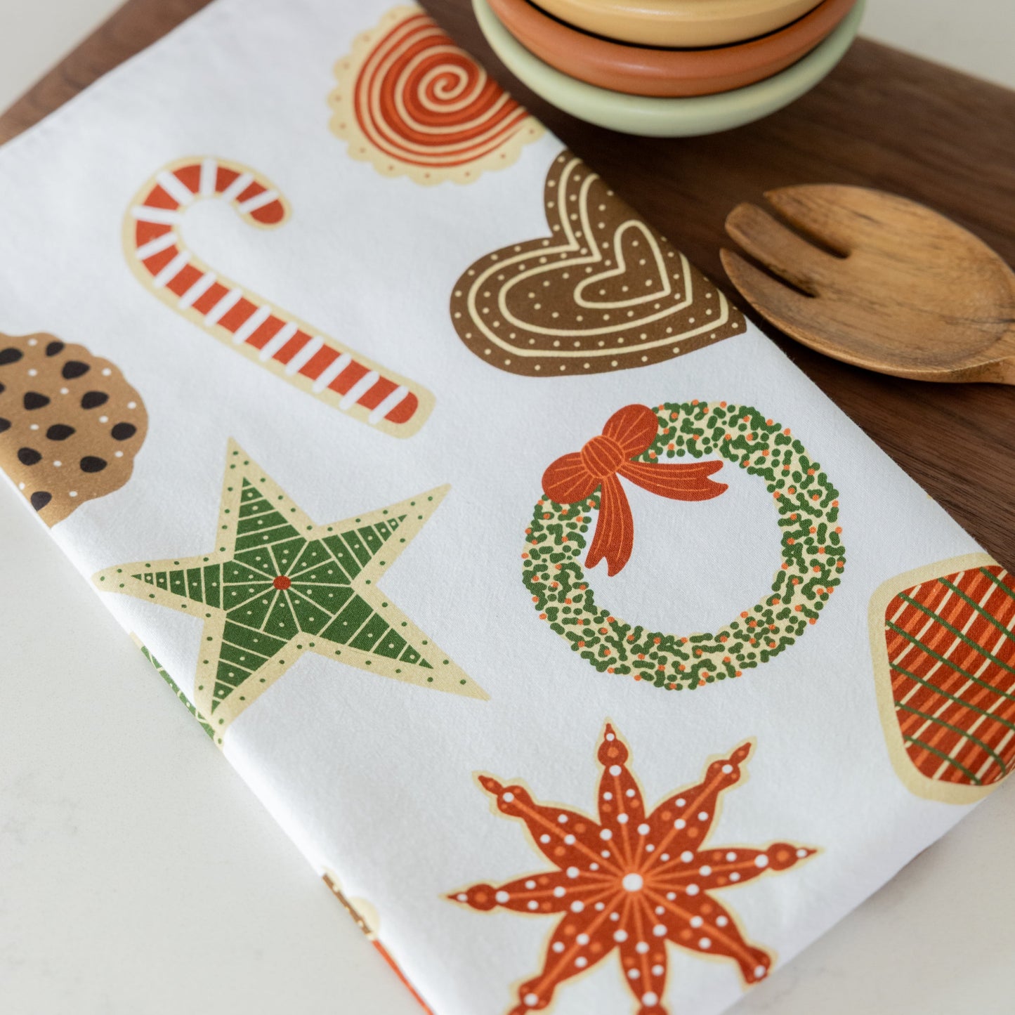 Christmas Cookies Tea Towel