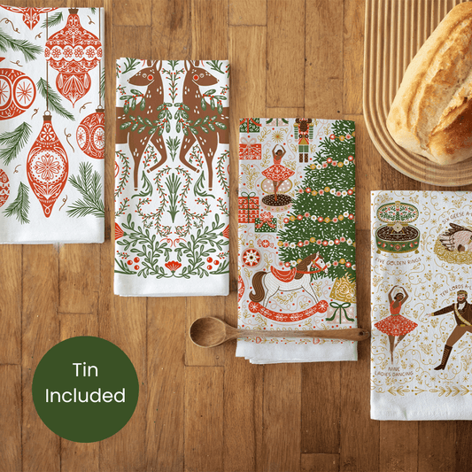 Holiday Tea Towel Gift Set- Restock coming!