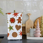 Christmas Cookies Tea Towel - Gingiber