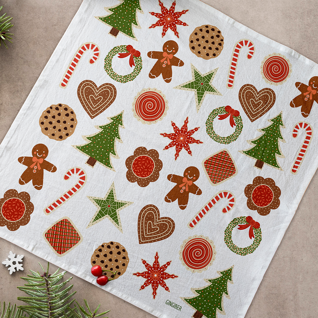 Yuletide Treasures Tea Towel Bundle
