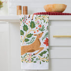 Christmas Forest Tea Towel (REDIRECT) - Gingiber