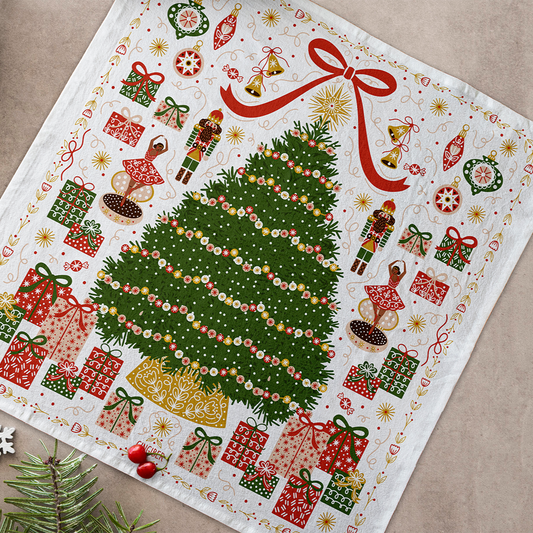 Christmas Tree Tea Towel