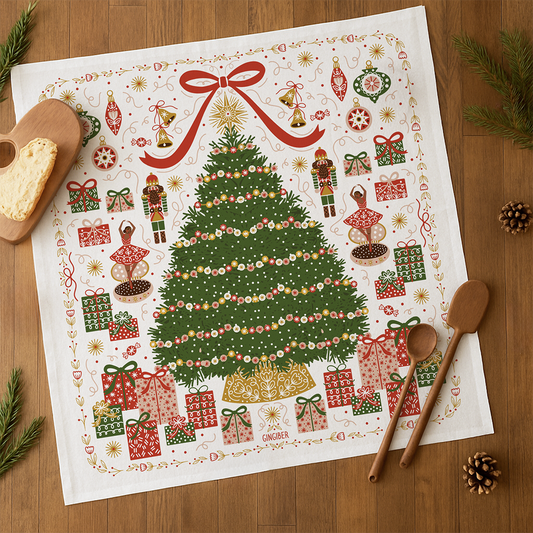 Christmas Tree Tea Towel