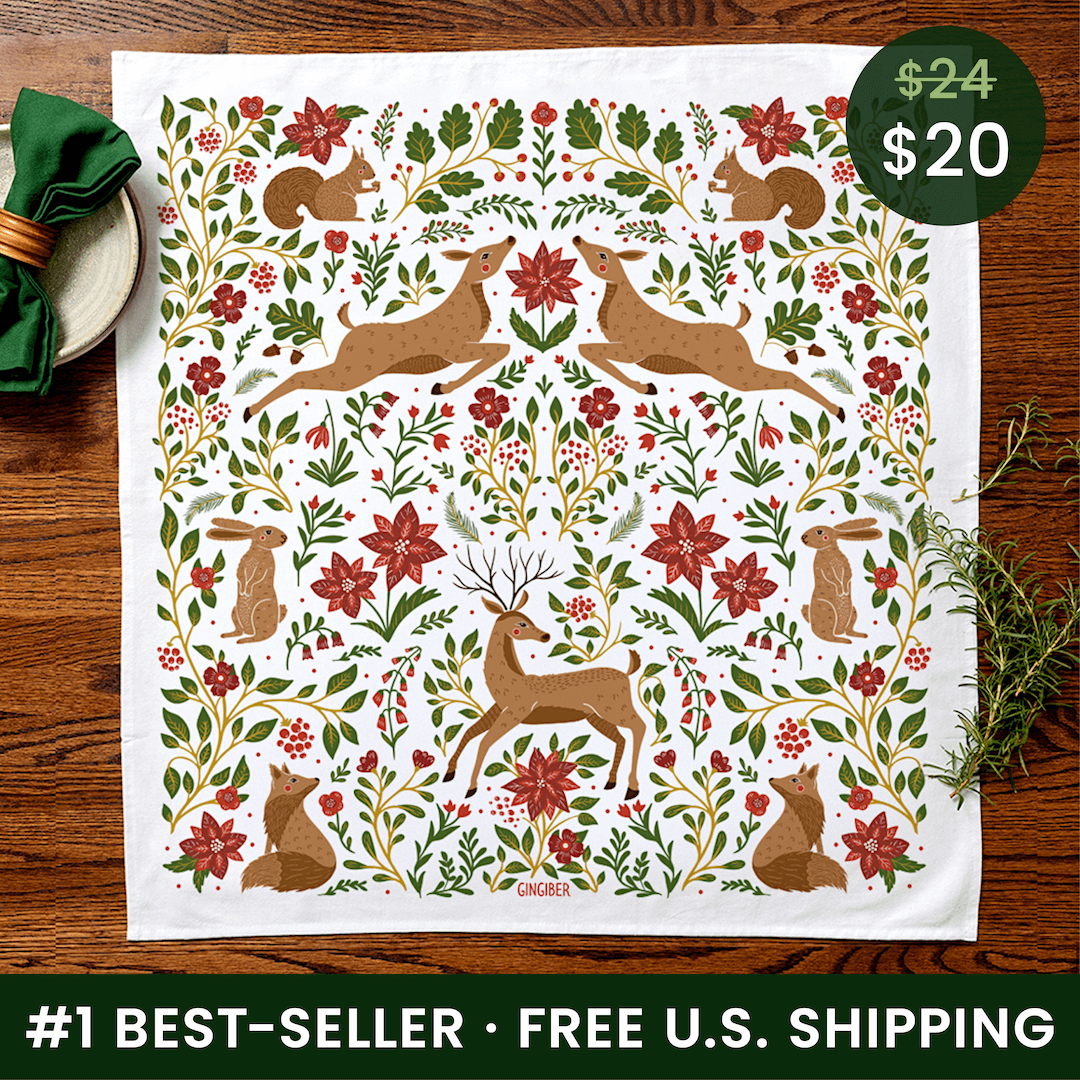 Monthly Tea Towel Subscription