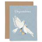 Doves Wedding Card - Gingiber