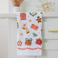 Festive Trinkets Tea Towel
