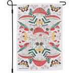 Mushroom Garden Flag