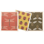 Garden Bugs Swedish Dishcloth Set