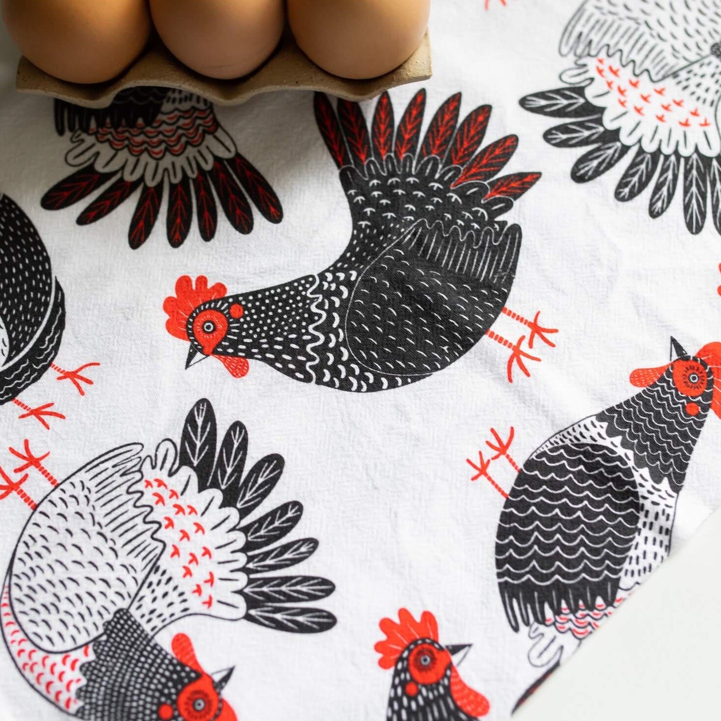 Chicken Tea Towel