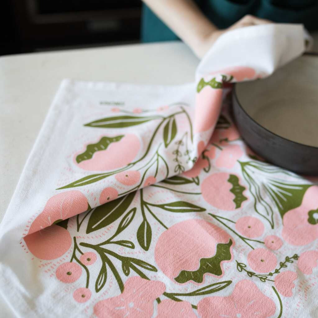 Floral Tea Towel Gift Set