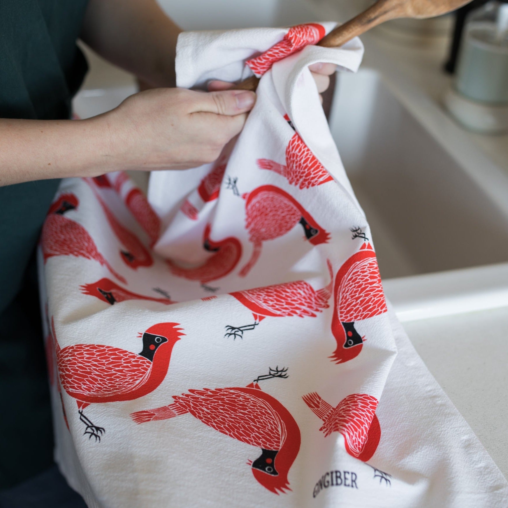 Bird Tea Towel Gift Set