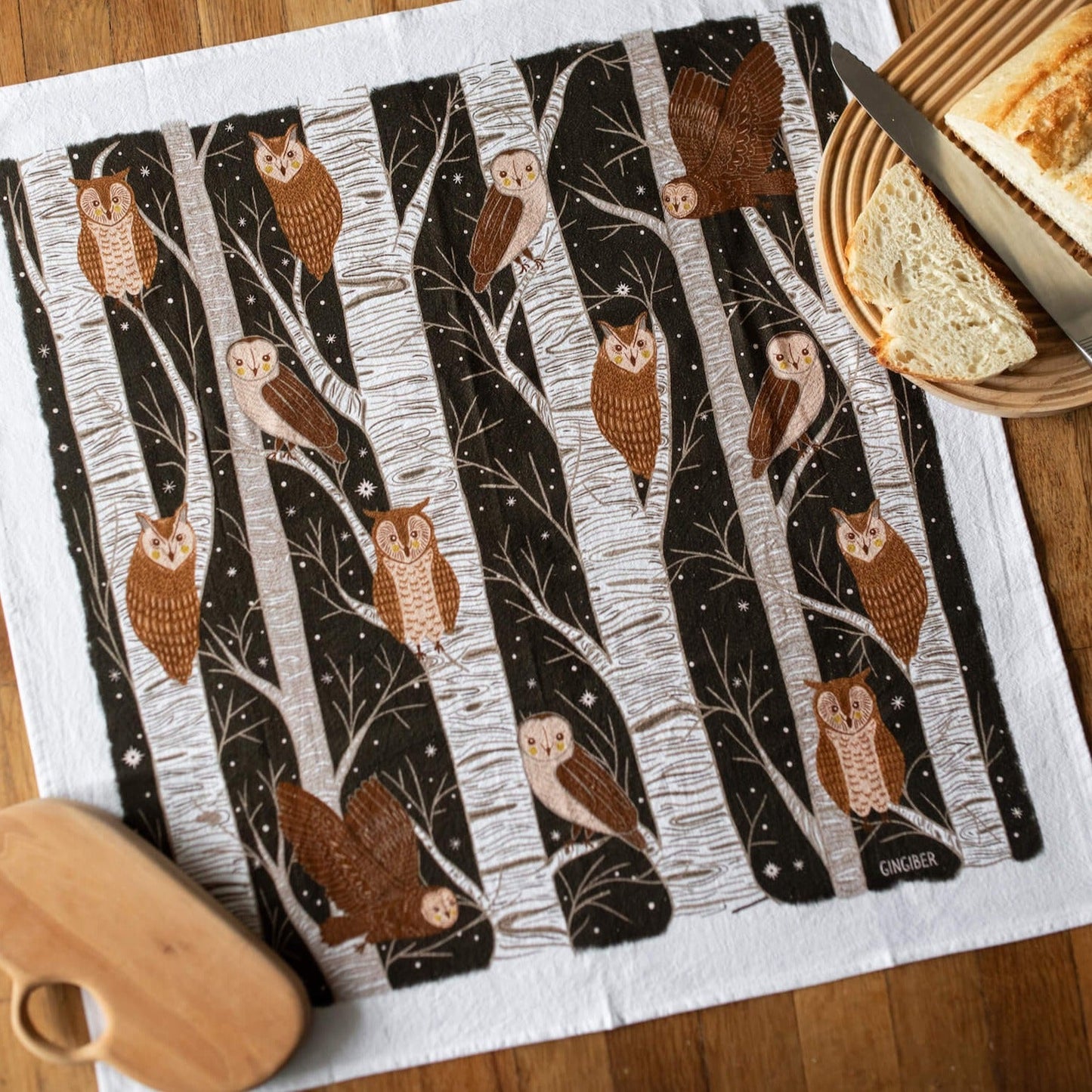 Woodland Creatures Tea Towel Bundle