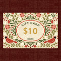 Gingiber Gift Card: Select from $10 - $100 - Gingiber