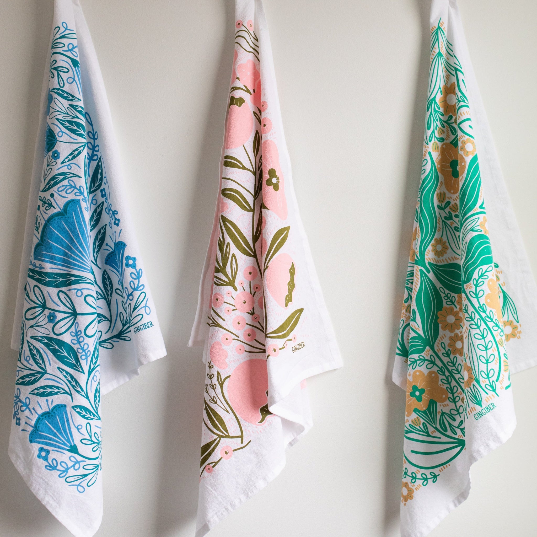 Floral Tea Towel Bundle