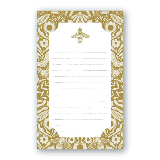 Golden Bee Notepad