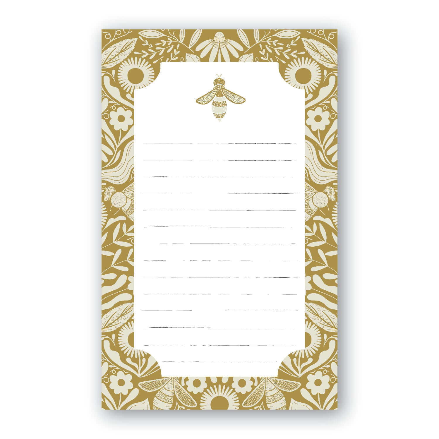 Golden Bee Notepad